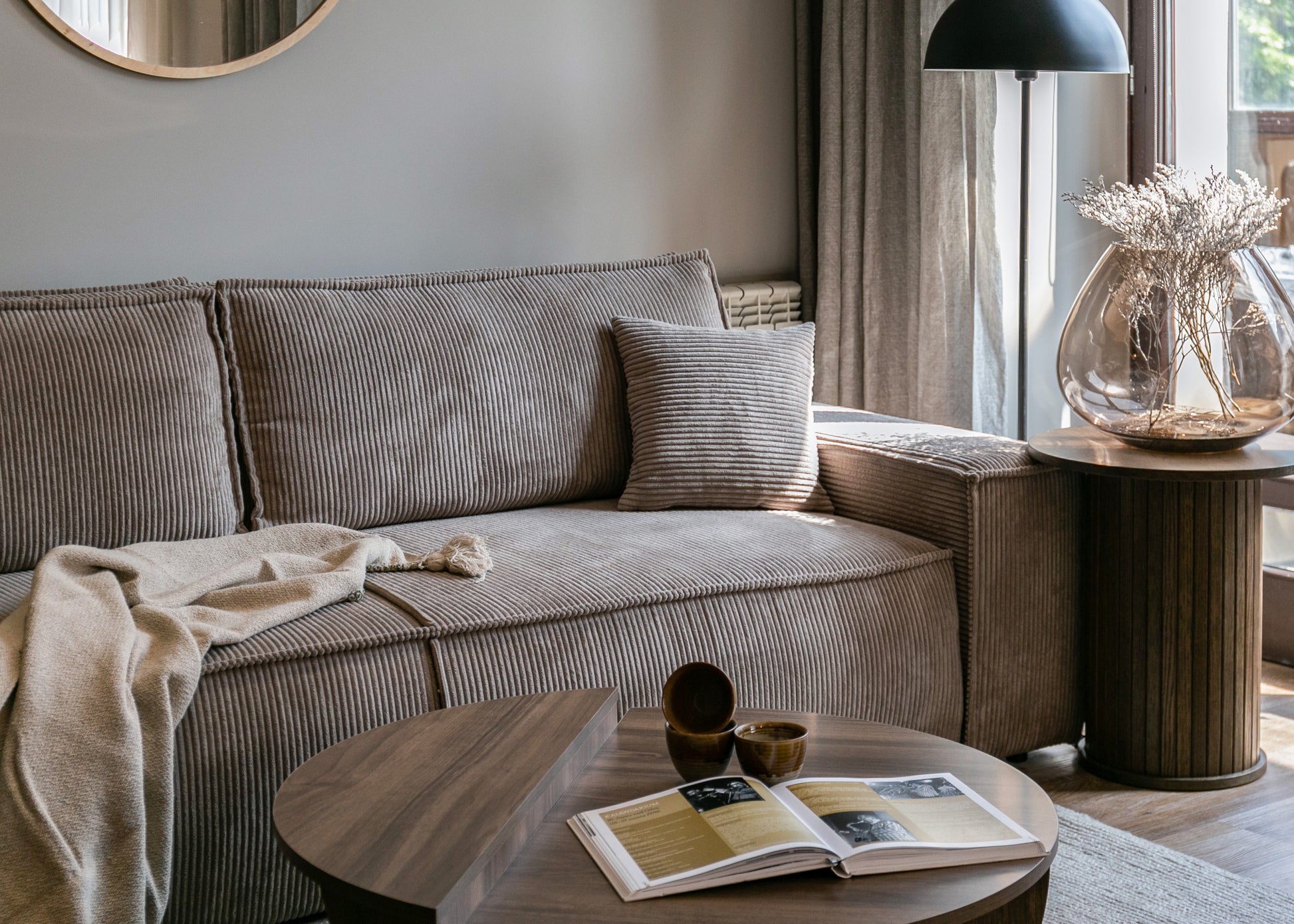 Dīvāns Fireza 275/102/85 cm Poso 02 - N1 Home