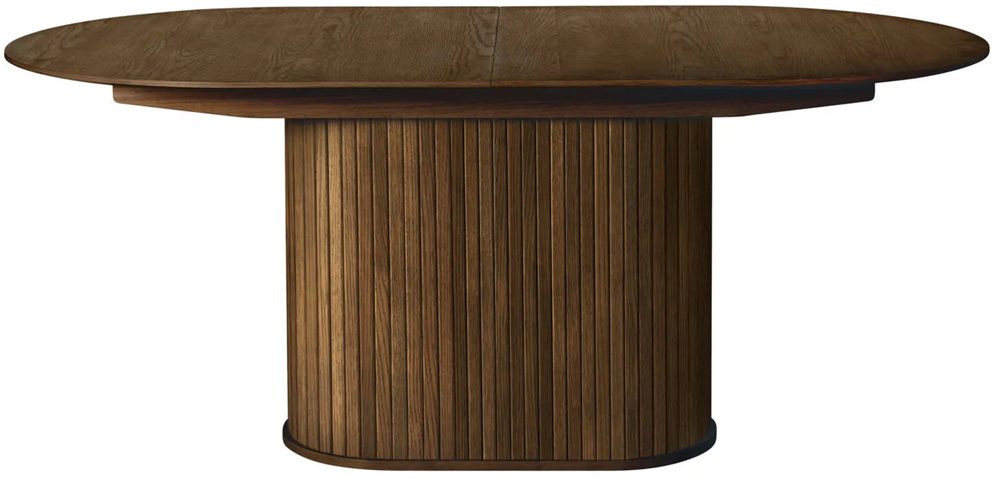 Galds Gativs 180-230/95/75 cm apdegušais ozols - N1 Home