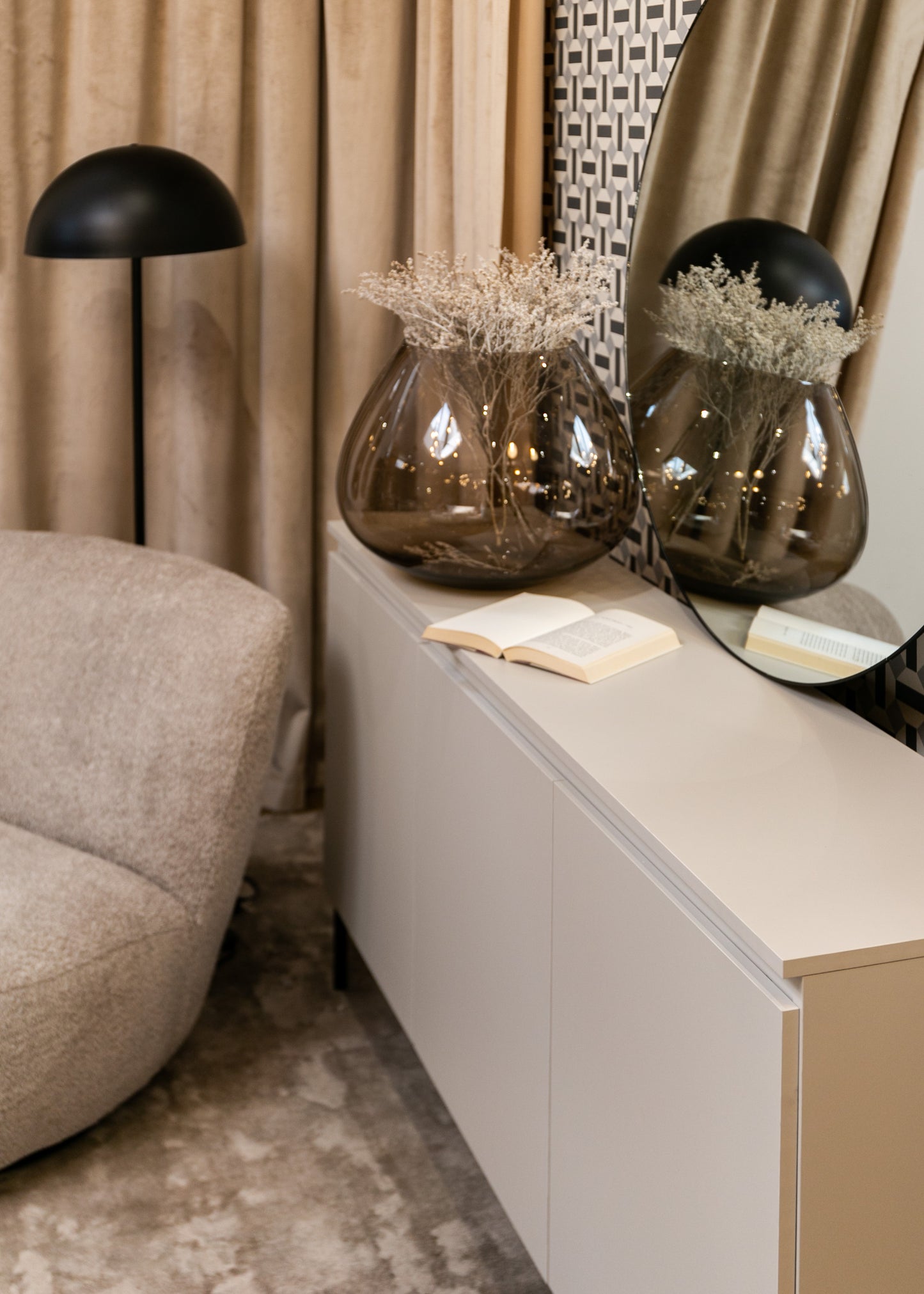 Kumode Bommo 150/75/35 cm kašmirs