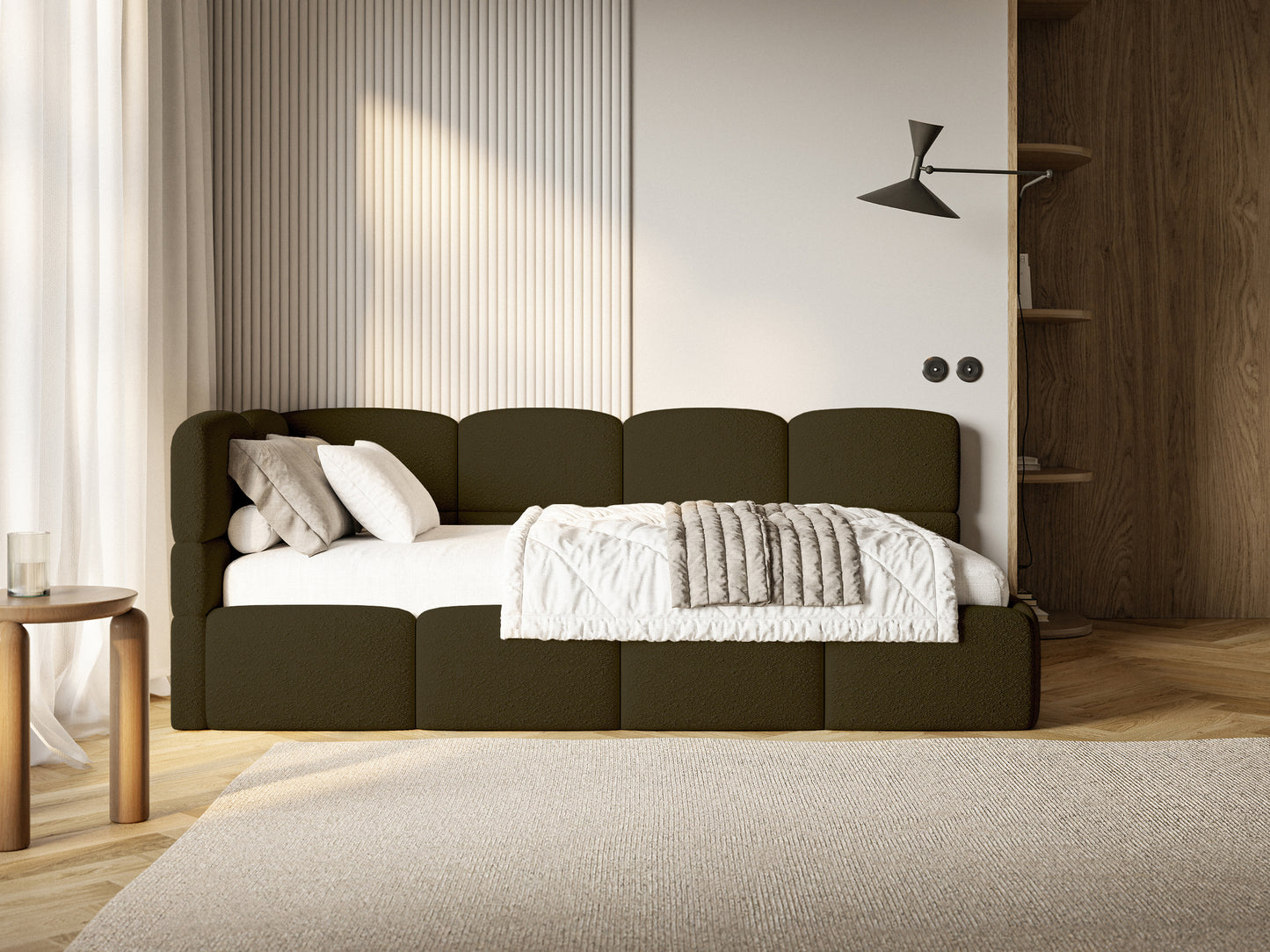 Gulta ar matraci Clod 220/88/110 cm Legend 05 - N1 Home