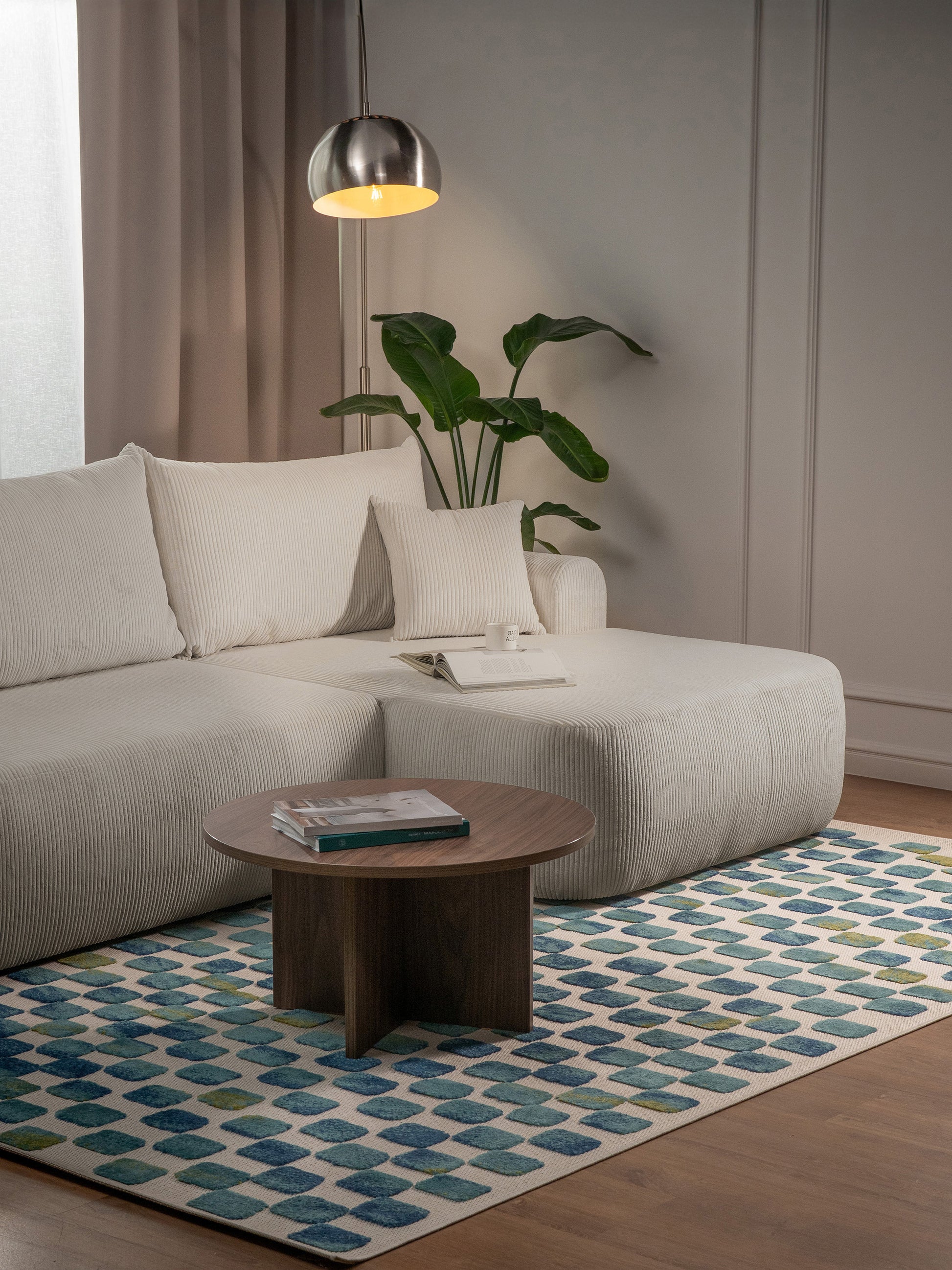 Dīvāns Ovors 93/260/165 cm Lincoln D 04 - N1 Home