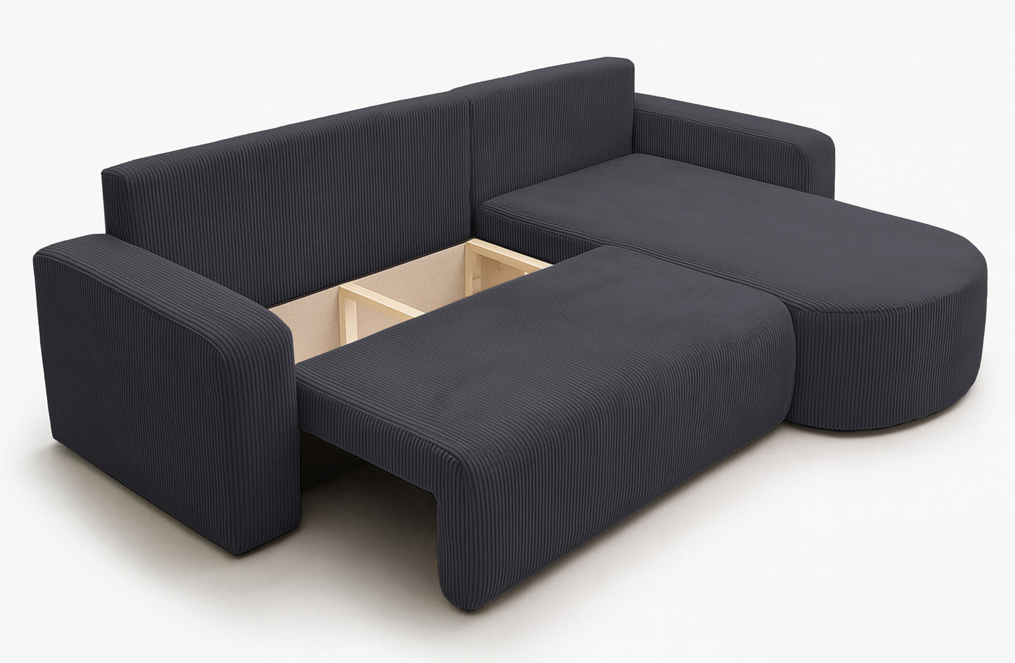 Dīvāns Teos 85/275/170 cm Poso 115 - N1 Home