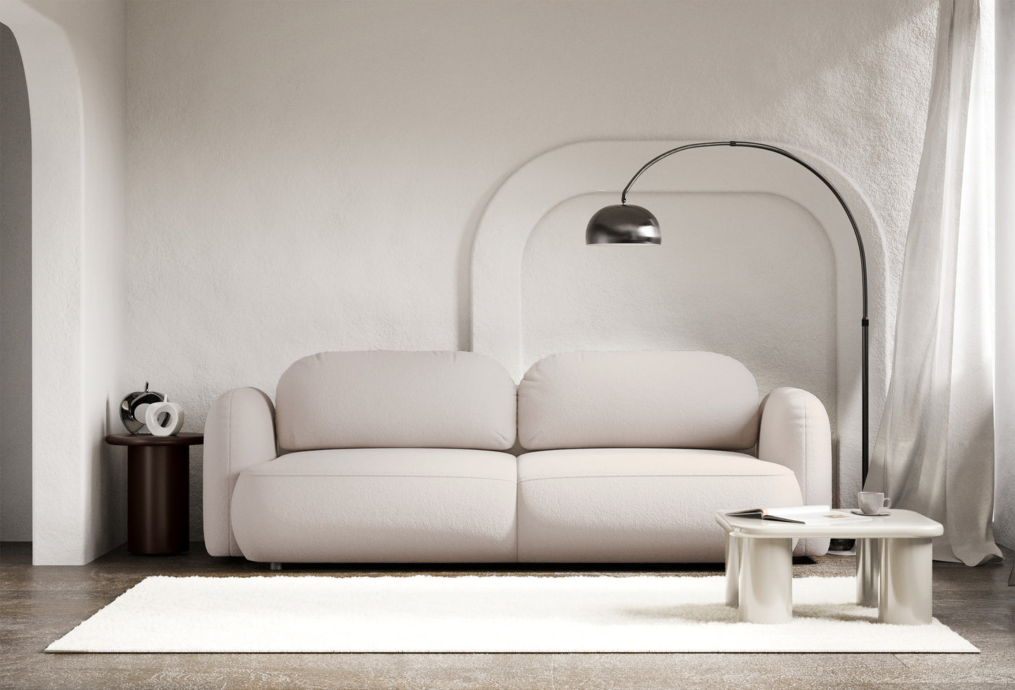 Dīvāns Tvors 82/253/110 cm Flow 05 - N1 Home