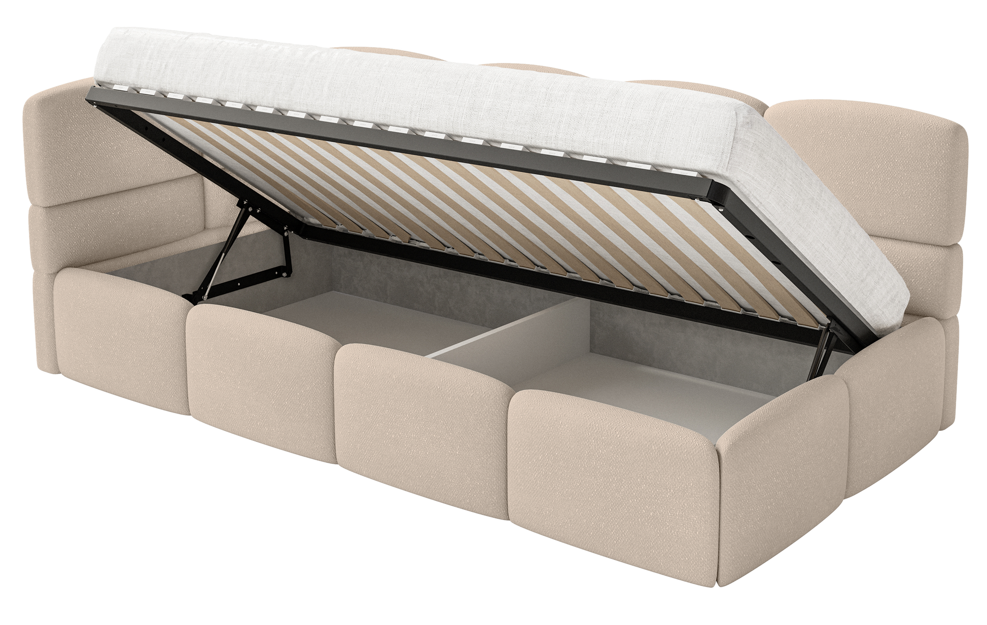 Gulta ar matraci Clod 220/88/110 cm Melody 13 - N1 Home