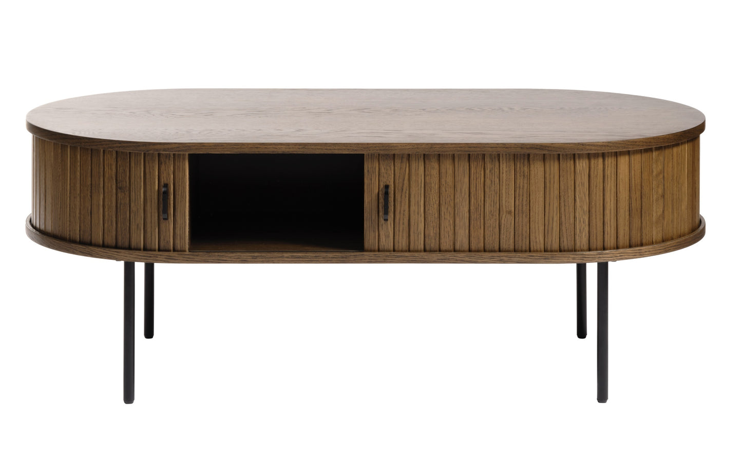 Kafijas galdiņš Gative 45/120/60 cm Dedzināts ozols - N1 Home