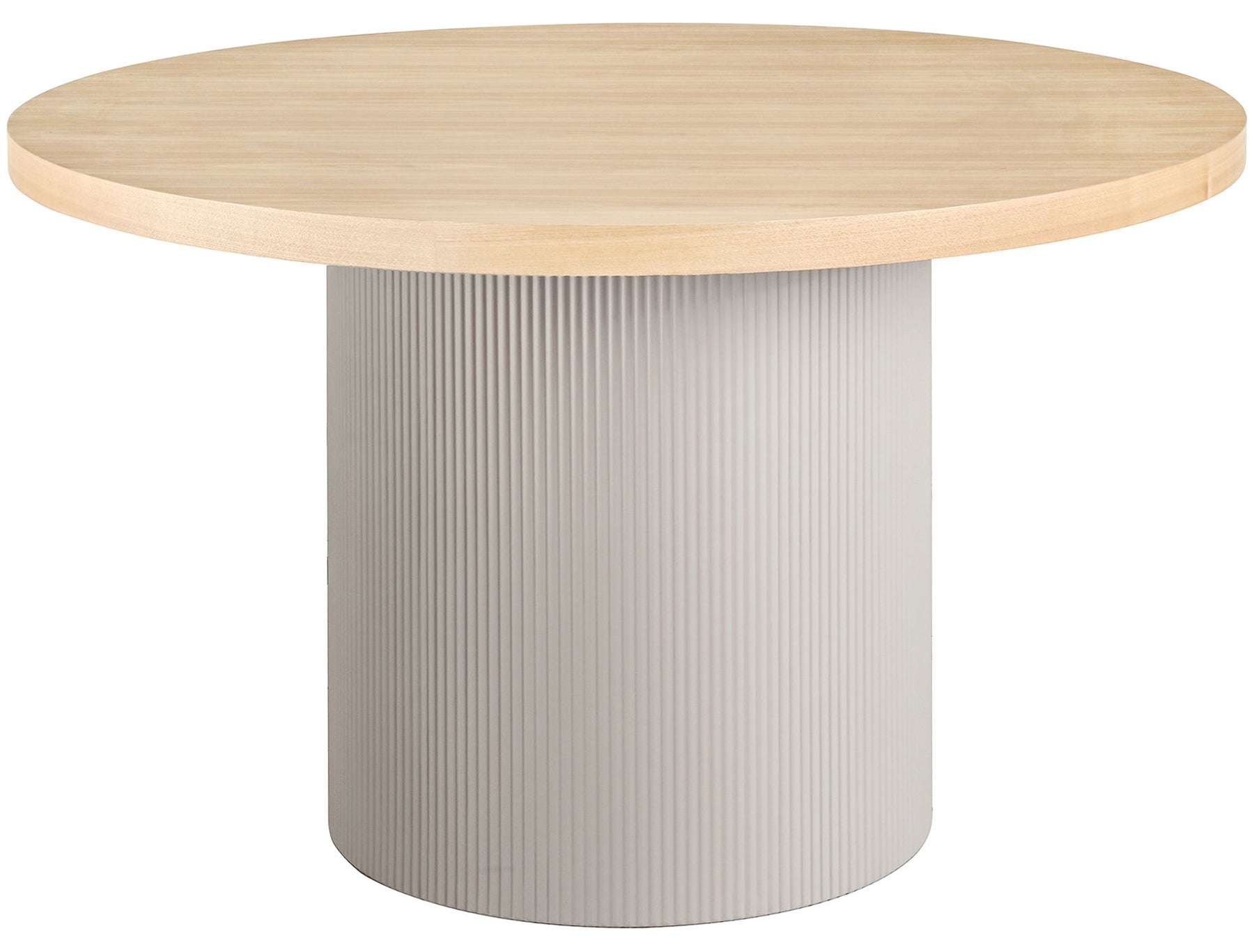 Galds Sola 75/120 cm caiši pelēks/ozols - N1 Home