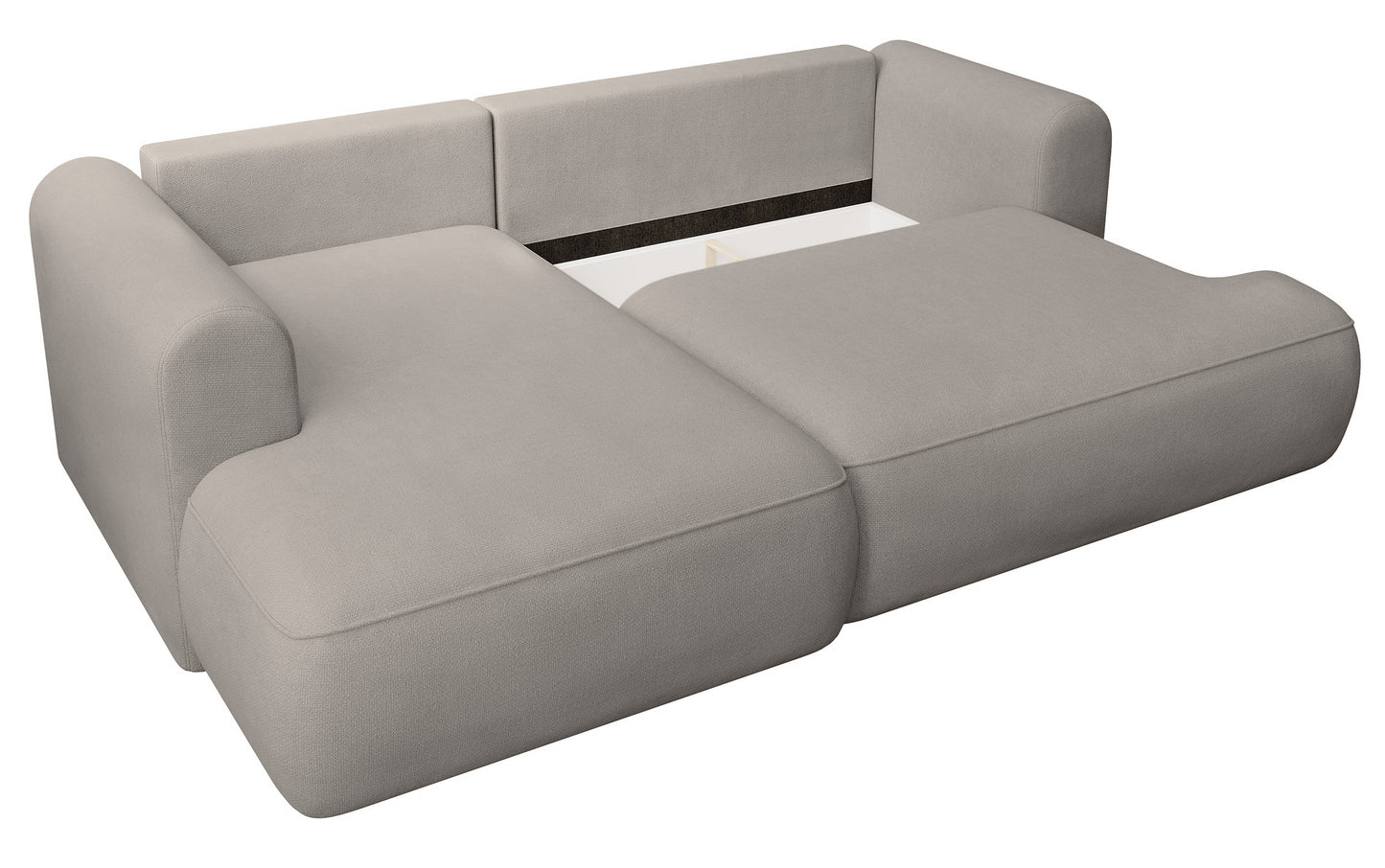 Dīvāns Ovors mini 239/93/156 cm Storm 09 - N1 Home