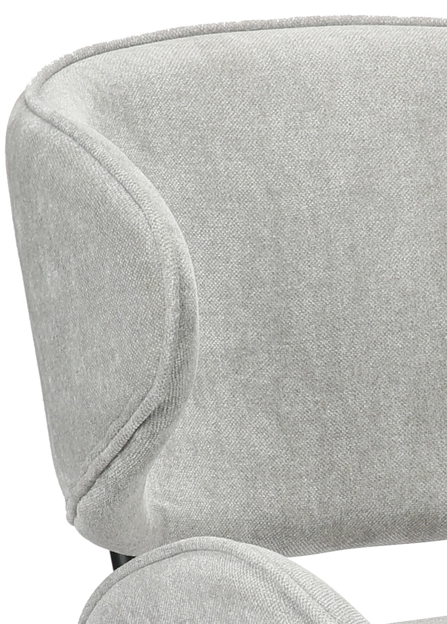 Krēsls Pretis 80/53/59 cm gaiši pelēks - N1 Home