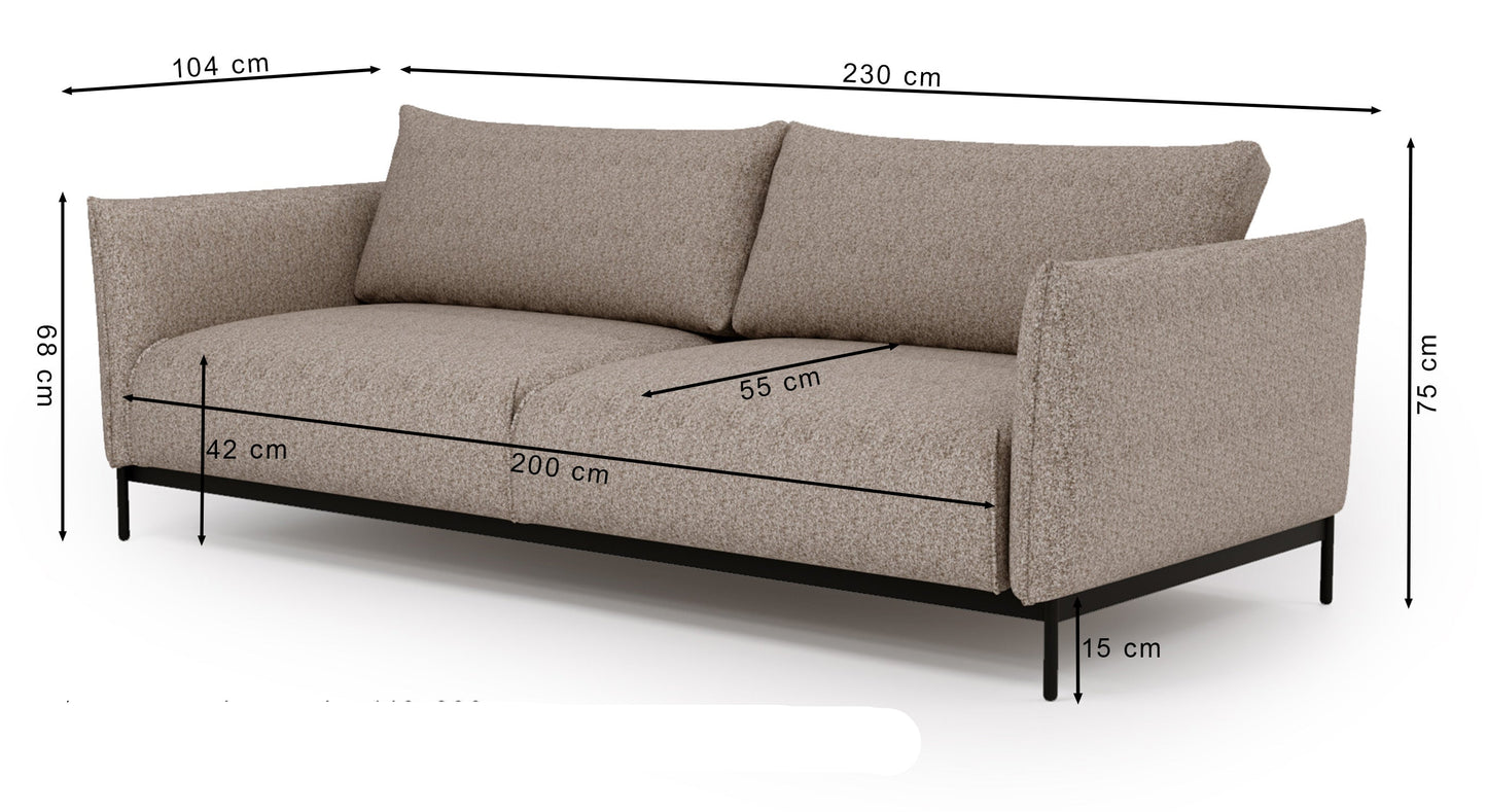 Dīvāns Solia 230/104/75 cm Impress me 21 - N1 Home