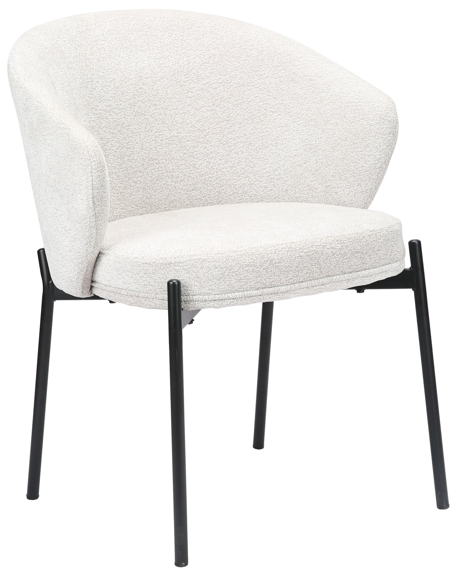 Krēsls Atisy 76.5/56/46 cm gaiši pelēks - N1 Home