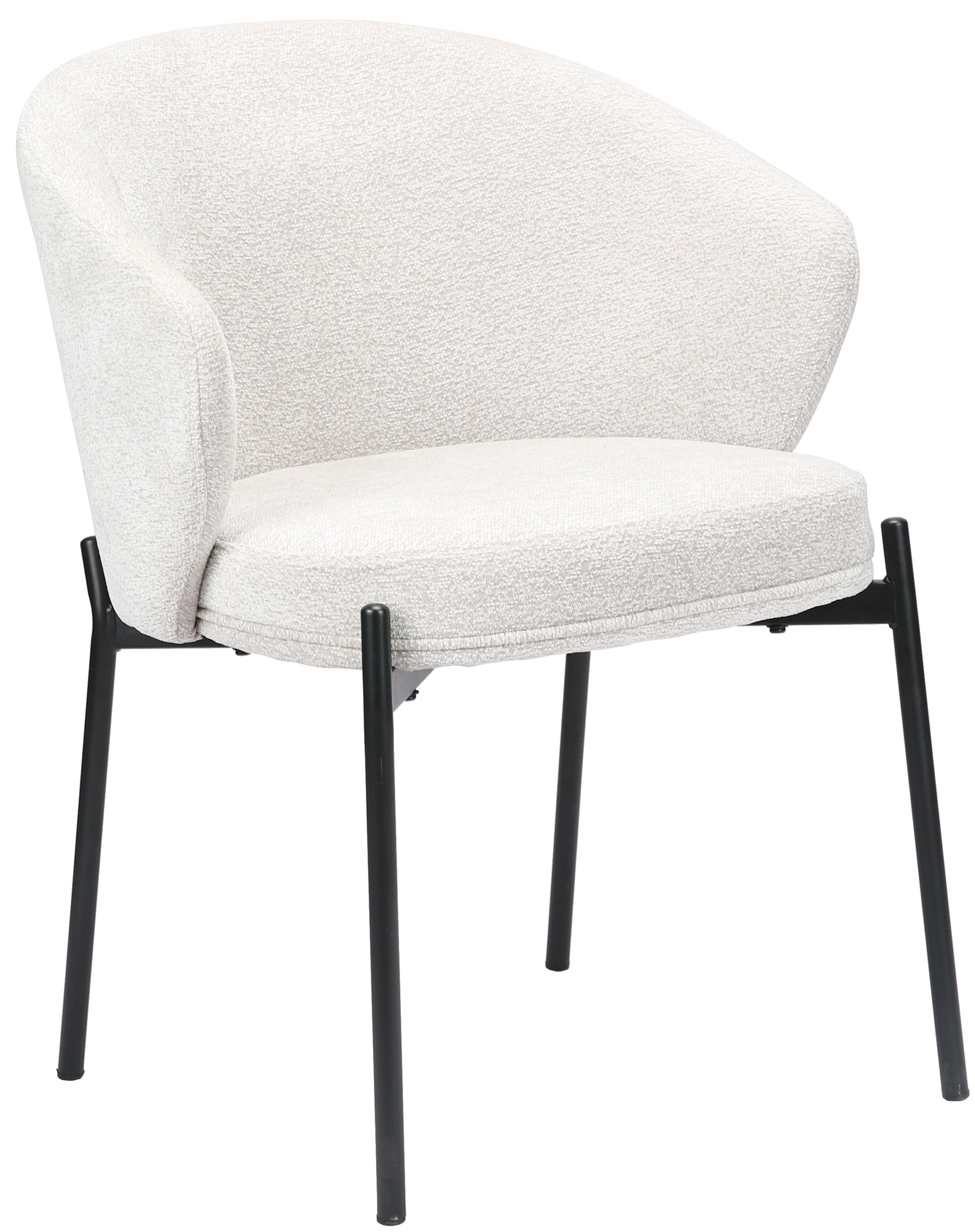 Krēsls Atisy 76.5/56/46 cm gaiši pelēks - N1 Home