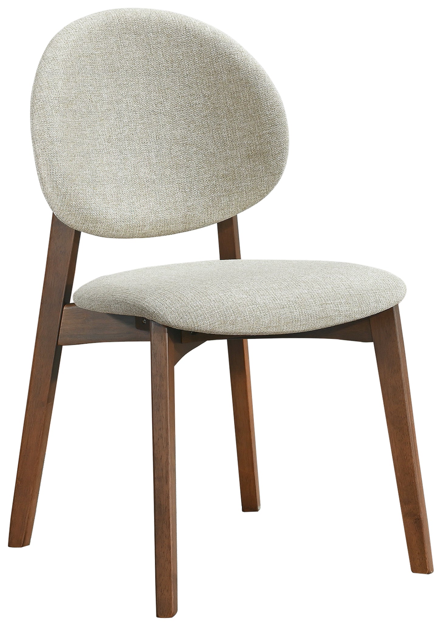 Krēsls Stens 83/47/58 cm rieksts/bēšs - N1 Home