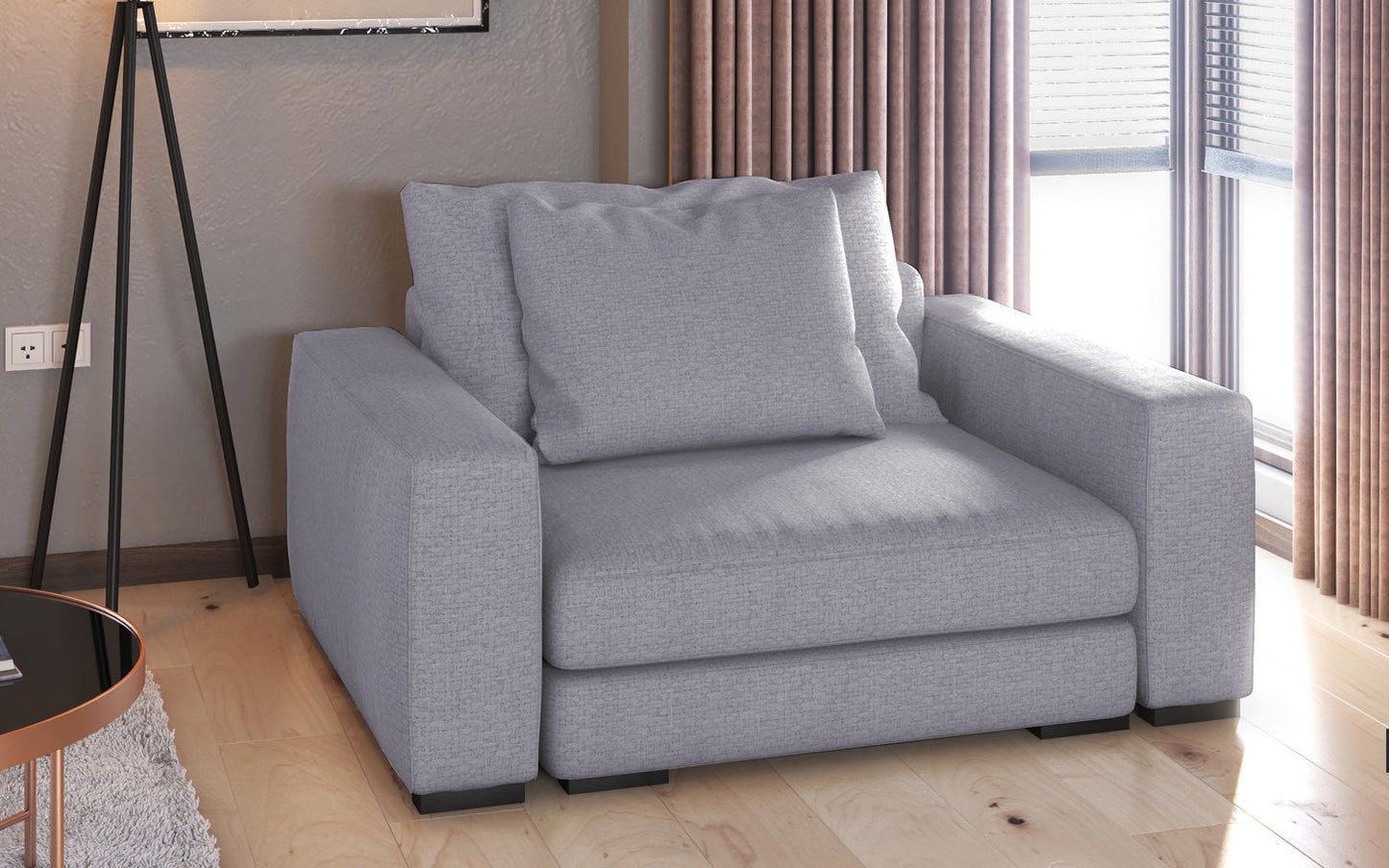 Krēsls Milia 87/141/115 cm Grande 90