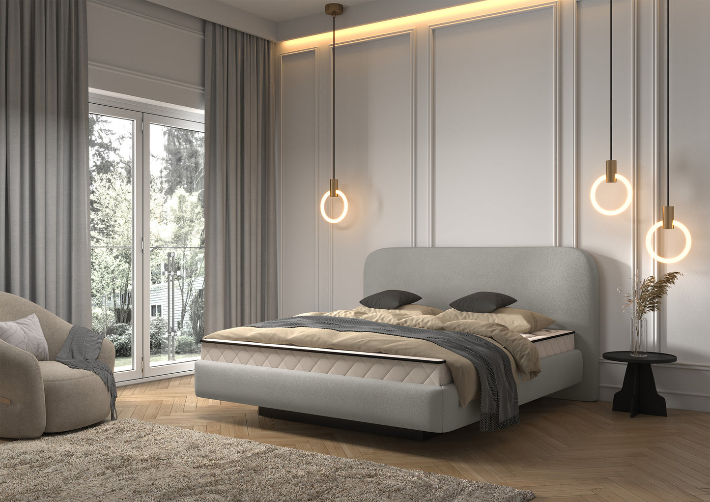 Gulta Nelapo 120/140/160/180x200 cm Casa 22