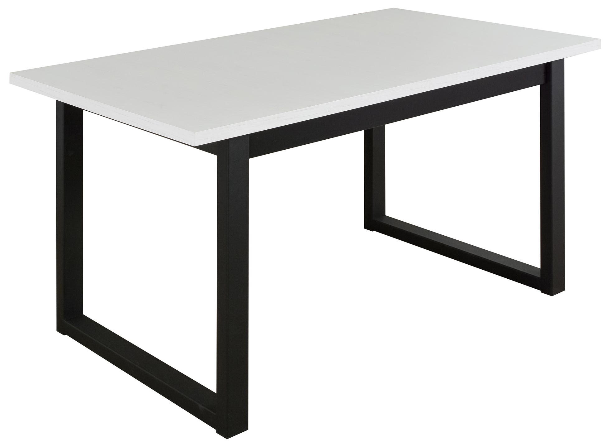 Galds Itama 140-180/80/79 cm melns/balts - N1 Home