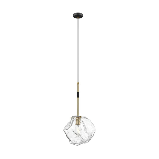 Piekaramā lampa Rocka 63/30/26 cm melns/zelts