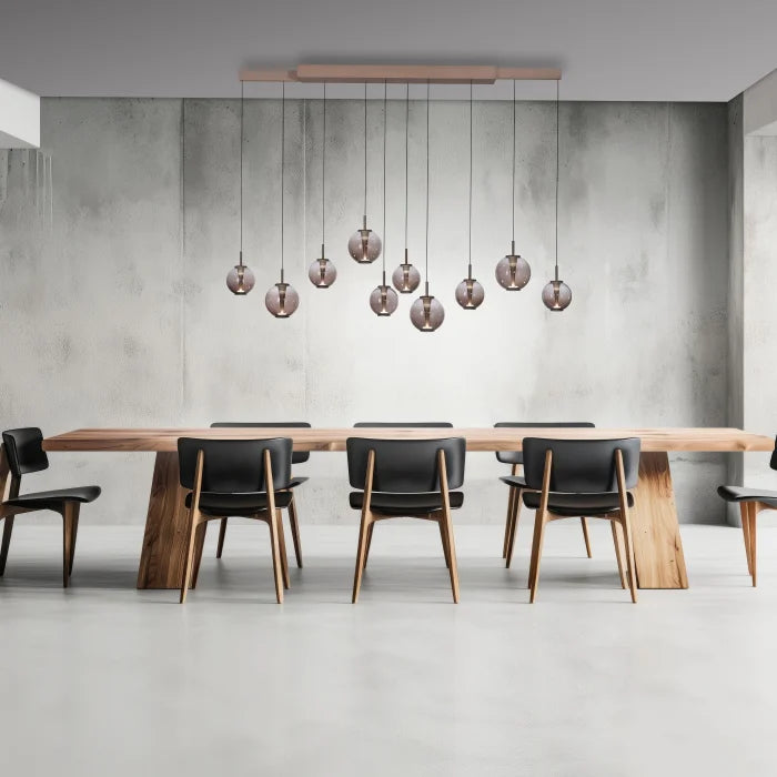 Piekaramā lampa PURE E-Infinity 180/198/35 cm bronza