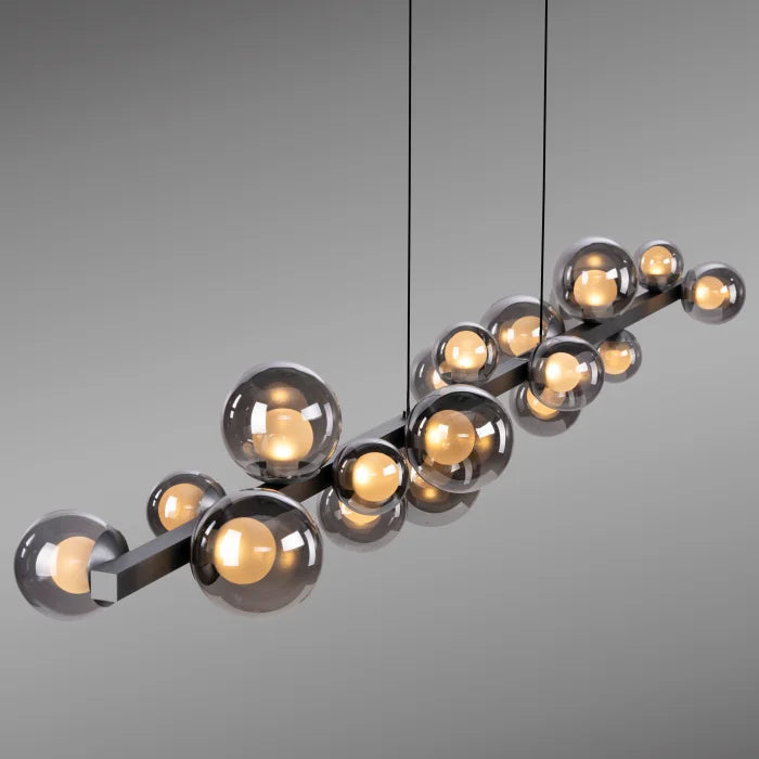 Piekaramā lampa PURE E-Popup 29/240/180 cm pelēks