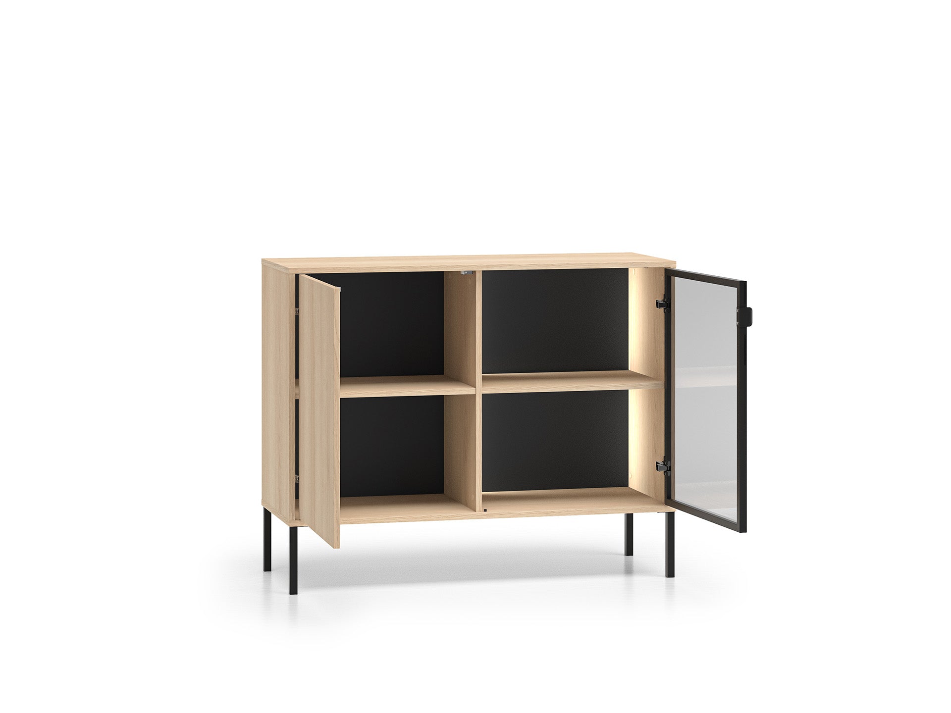 Kumode Baree 107/86/40 cm Lindberg ozols - N1 Home