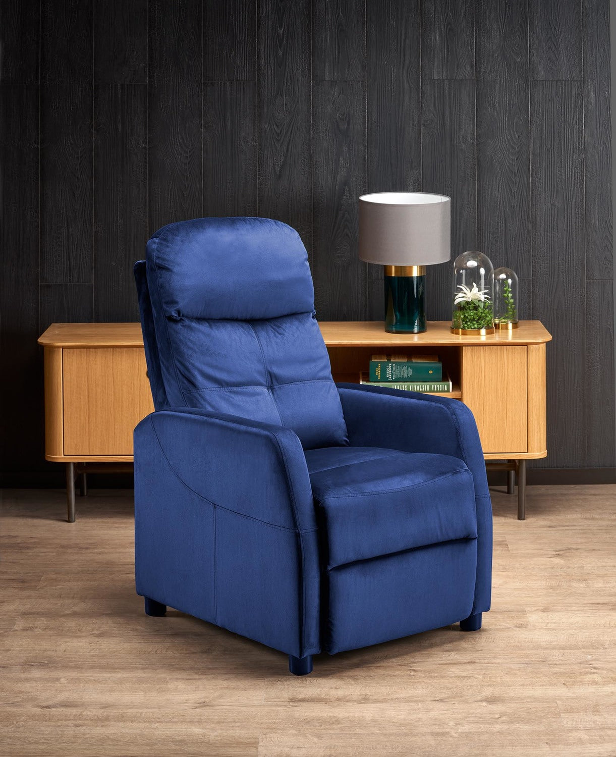 Krēsls Filippo 64/84-135/103-76/48 cm Bluvel 86 - N1 Home