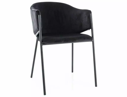 Krēsls ROHO 77/55/47 cm melns - N1 Home