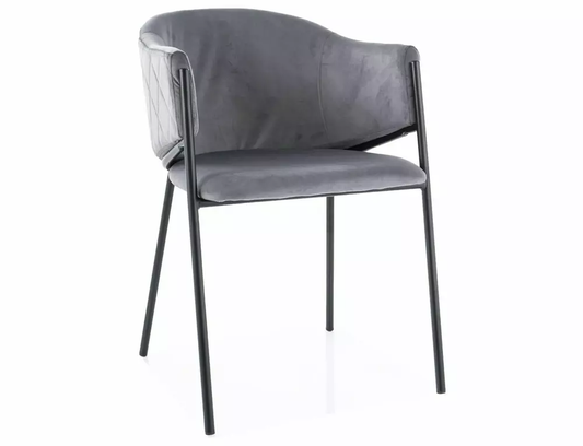 Krēsls ROHO 77/55/47 cm pelēks - N1 Home