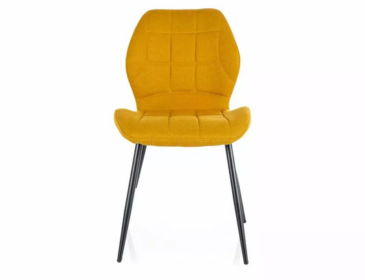 Krēsls PJ 86/48/47 cm dzelts - N1 Home