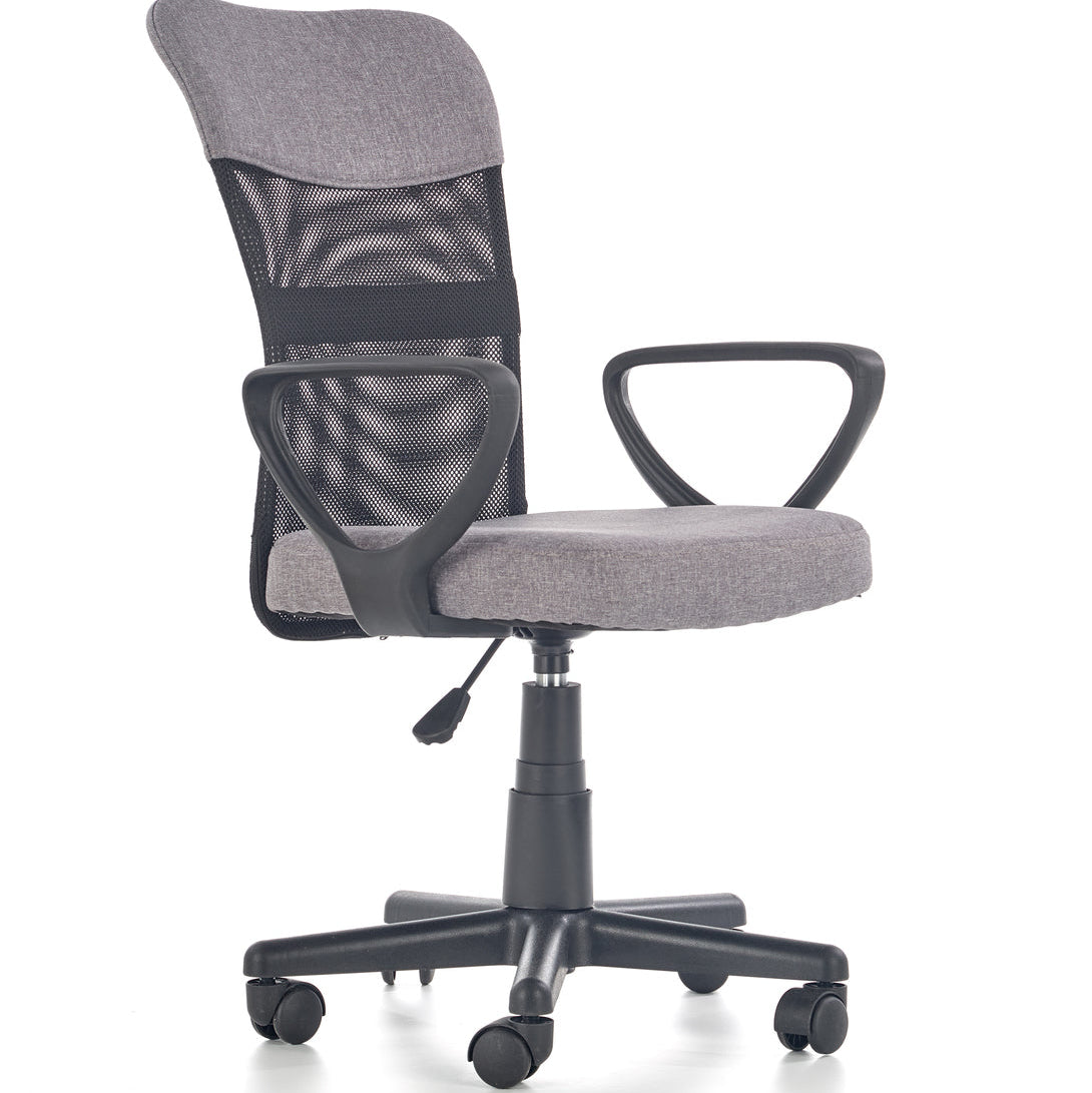 Krēsls Timas 52/59/81-91/41-51 cm pelēks - N1 Home