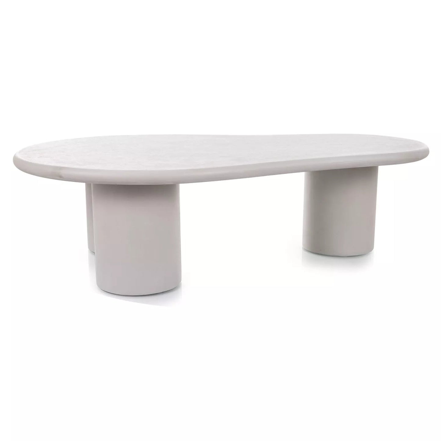 Kafijas galds Sela 35/80/130 cm gaiši pelēks - N1 Home