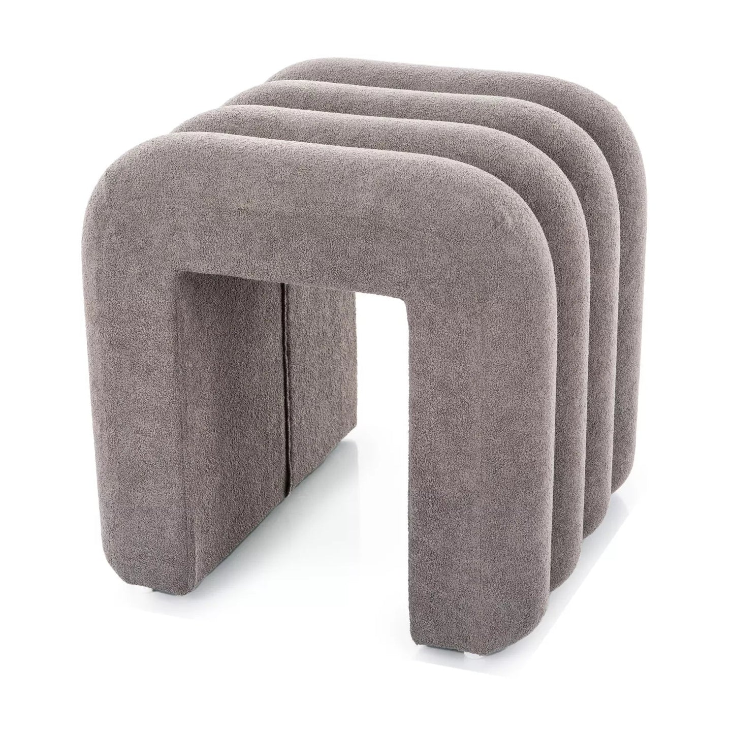 Pufs Tik 38/40/40 cm pelēks - N1 Home