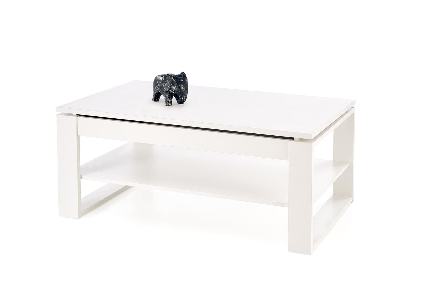 Kafijas galds Bets 114/65-92/50-72 cm balts - N1 Home