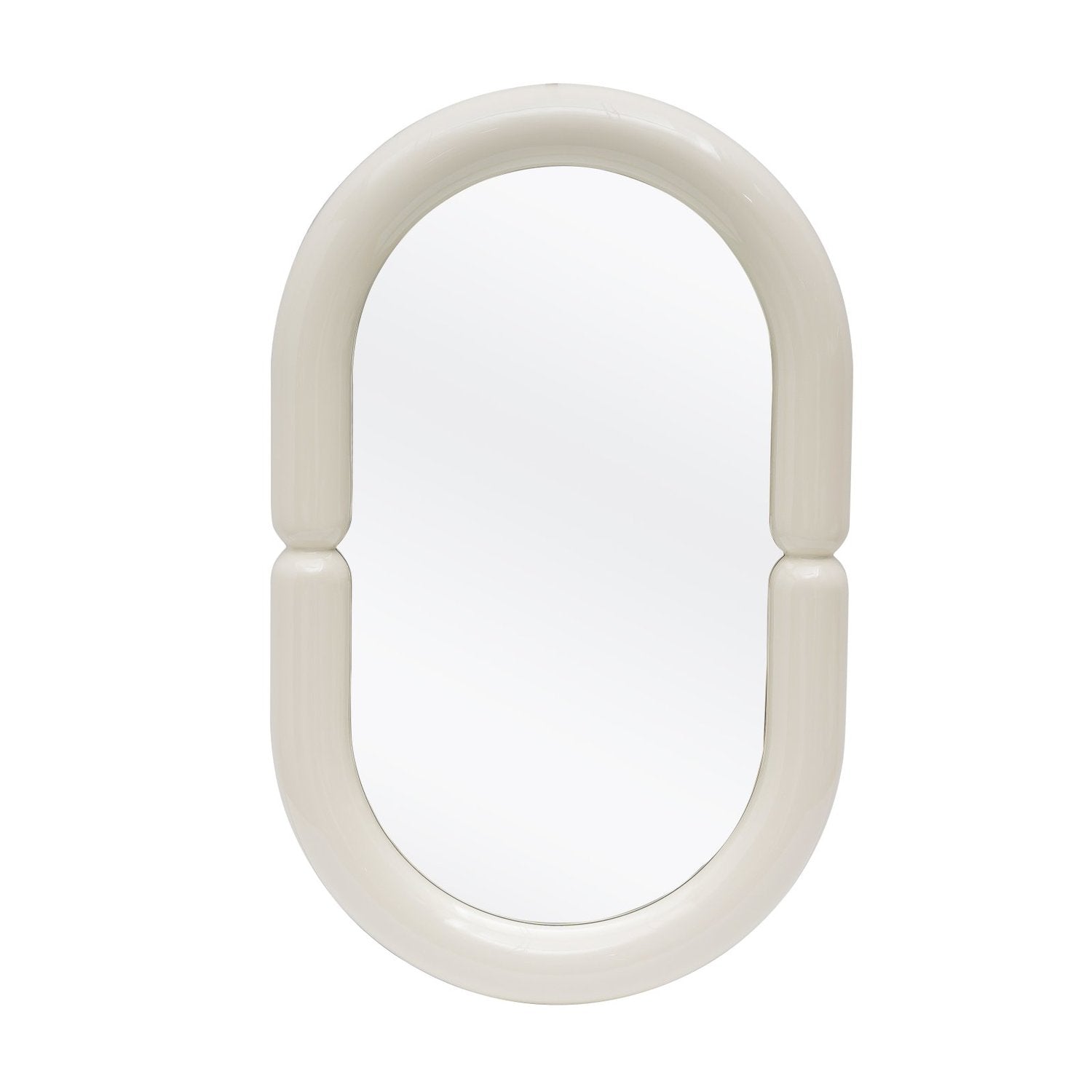 Spogulis Postas 80/50/3,5 cm balts - N1 Home