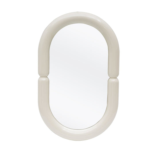 Spogulis Postas 80/50/3,5 cm balts - N1 Home