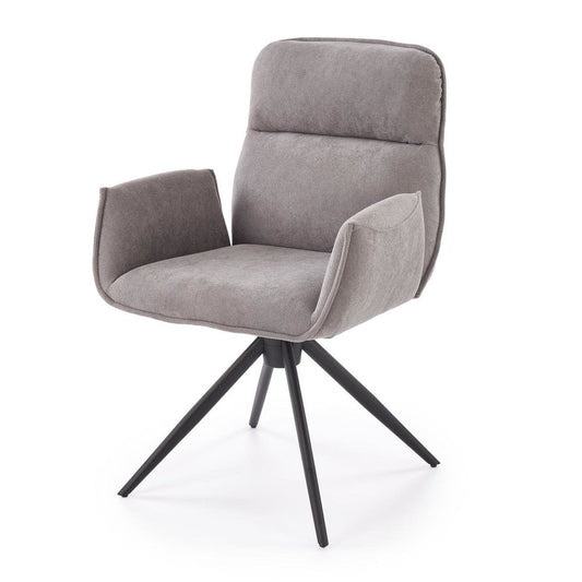 Krēsls Kohto 60/60/88/49 cm pelēks - N1 Home