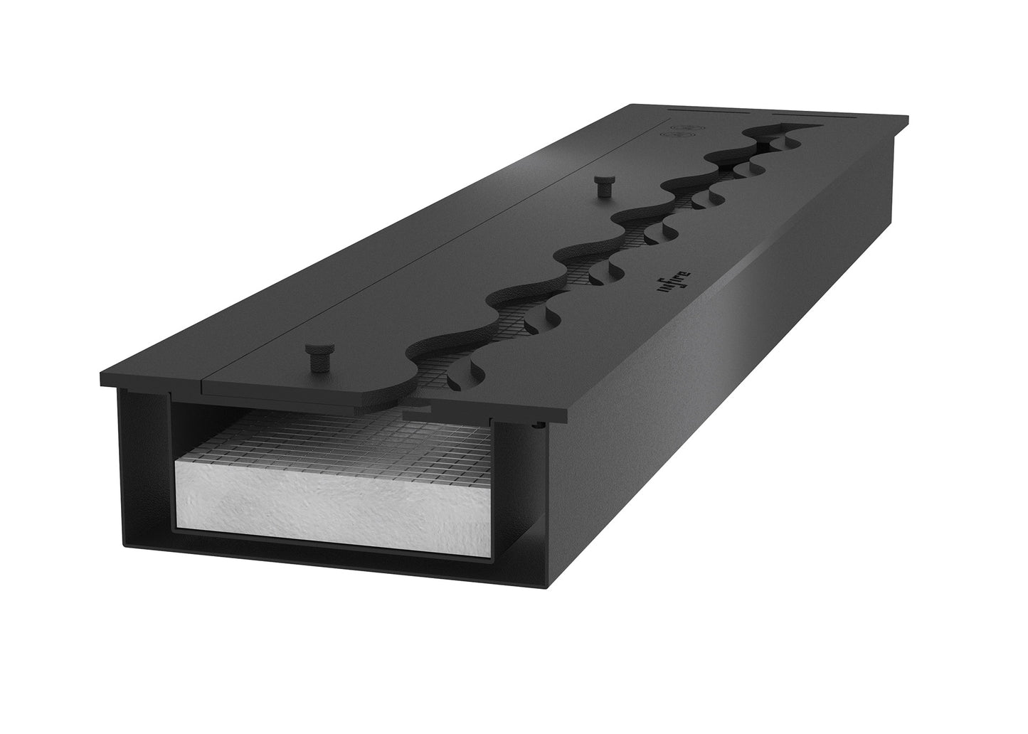 Biokamīns Lāpa BlasBurn 50/16; 60/16; 80/20; 100/20; 120/20; 150/20 x 7,5 cm melns - N1 Home