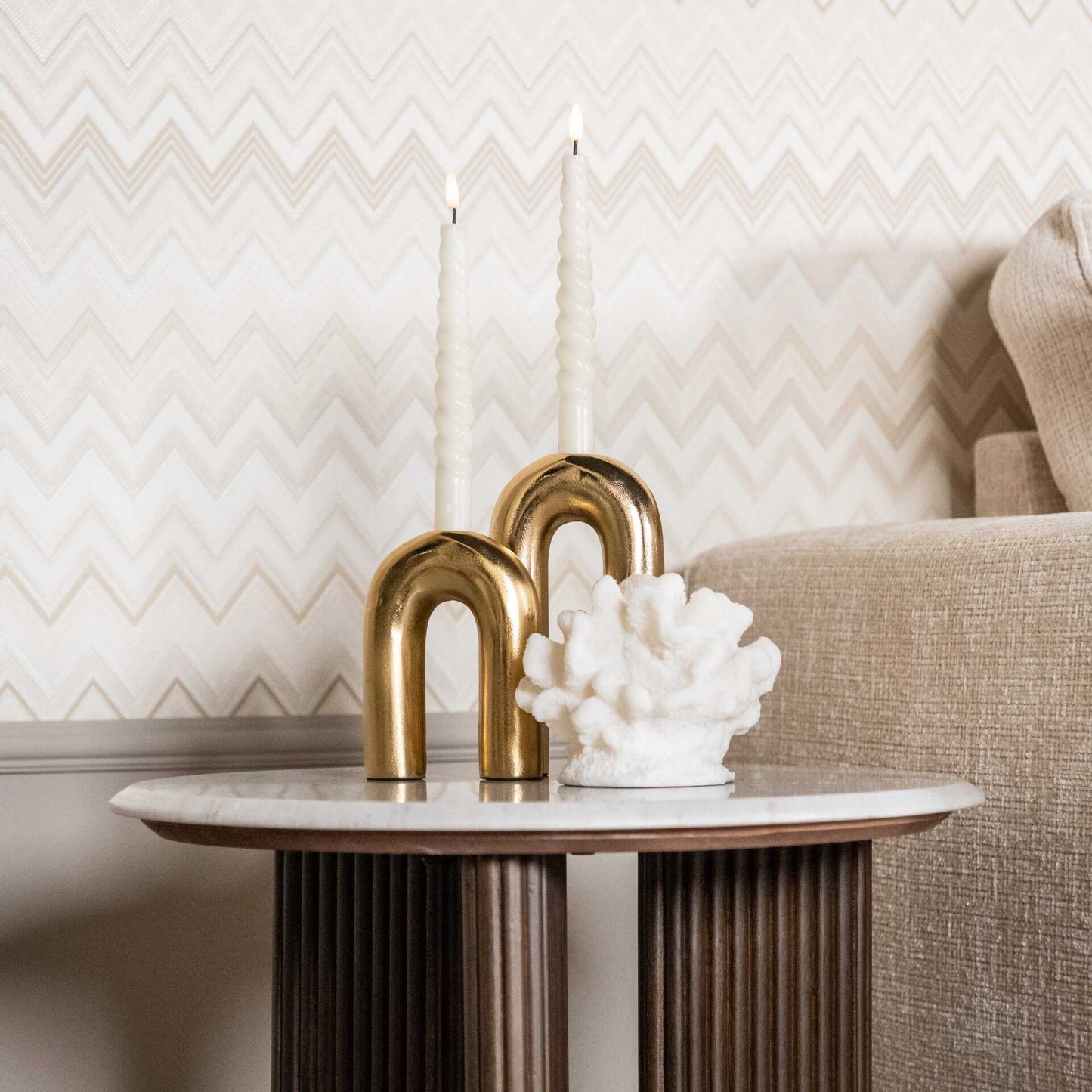 Kafijas galds Mayfield Richmond Interiors 55/46/55 cm brūns