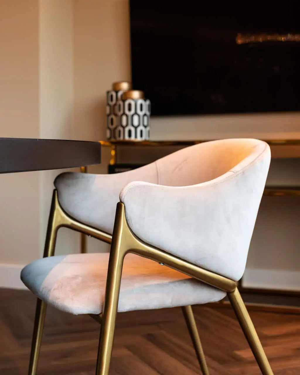 Krēsls Gwen Richmond Interiors 79,5/54/57,5 cm quartz anthracite - N1 Home