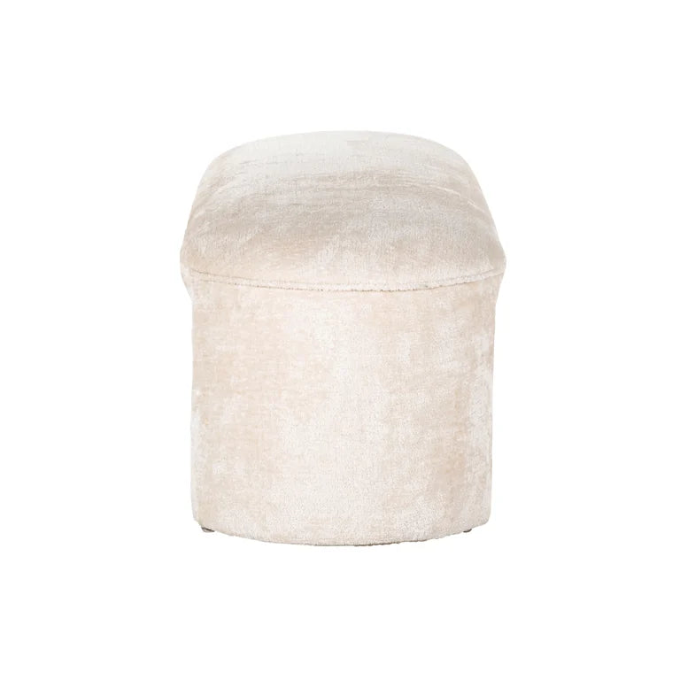 Soliņš Fargo Richmond Interiors 42/120/45 cm Bergen 900 white chenille - N1 Home