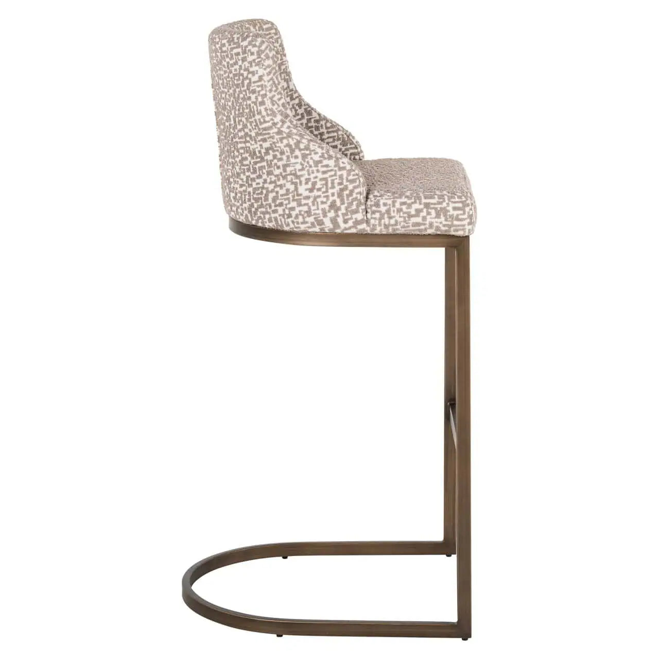 Bāra krēsls Bolton  (Set of 2) Richmond Interiors 103/48/48 cm natural geo - N1 Home