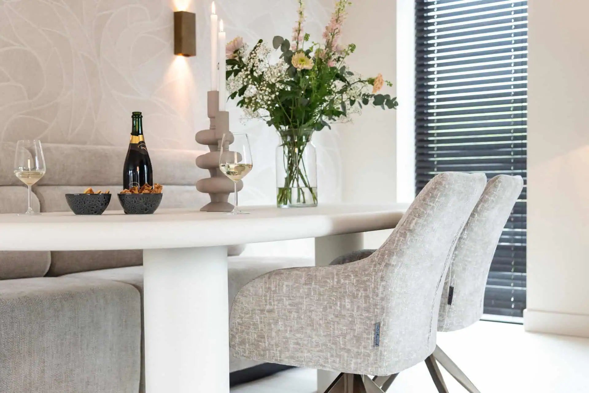 Ēdamistabas krēsls Lisonne Richmond Interiors 87/63/66 cm pearl island - N1 Home