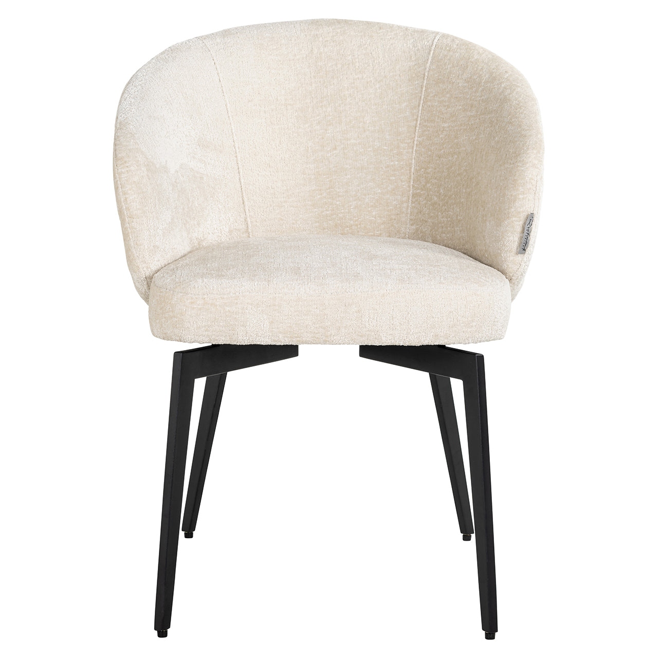 Krēsls Amphara Richmond Interiors 81/62/61 cm FR-Bergen 900 white chenille - N1 Home