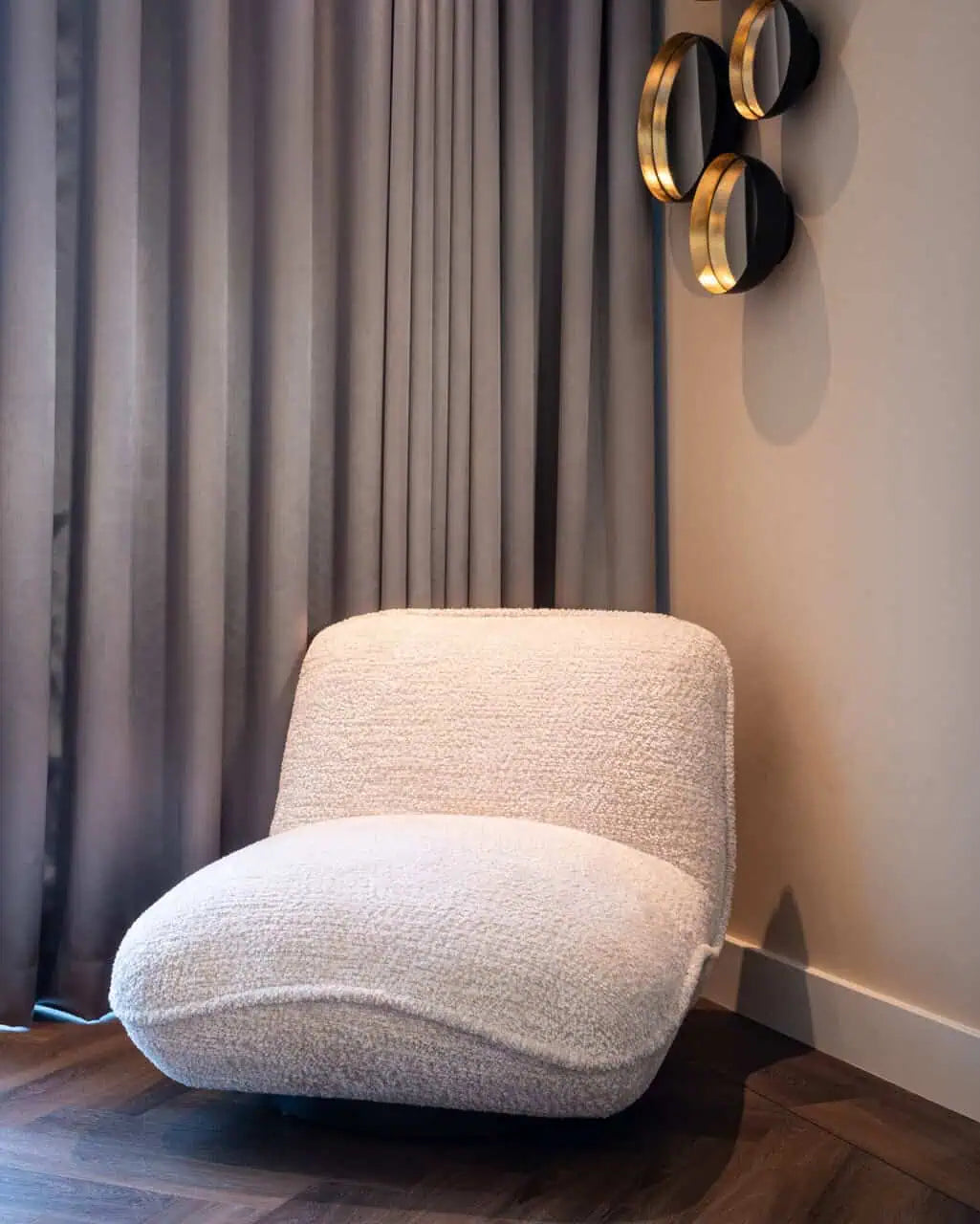 Krēsls Ophelia Richmond Interiors 72/77/91 cm lovely cream - N1 Home