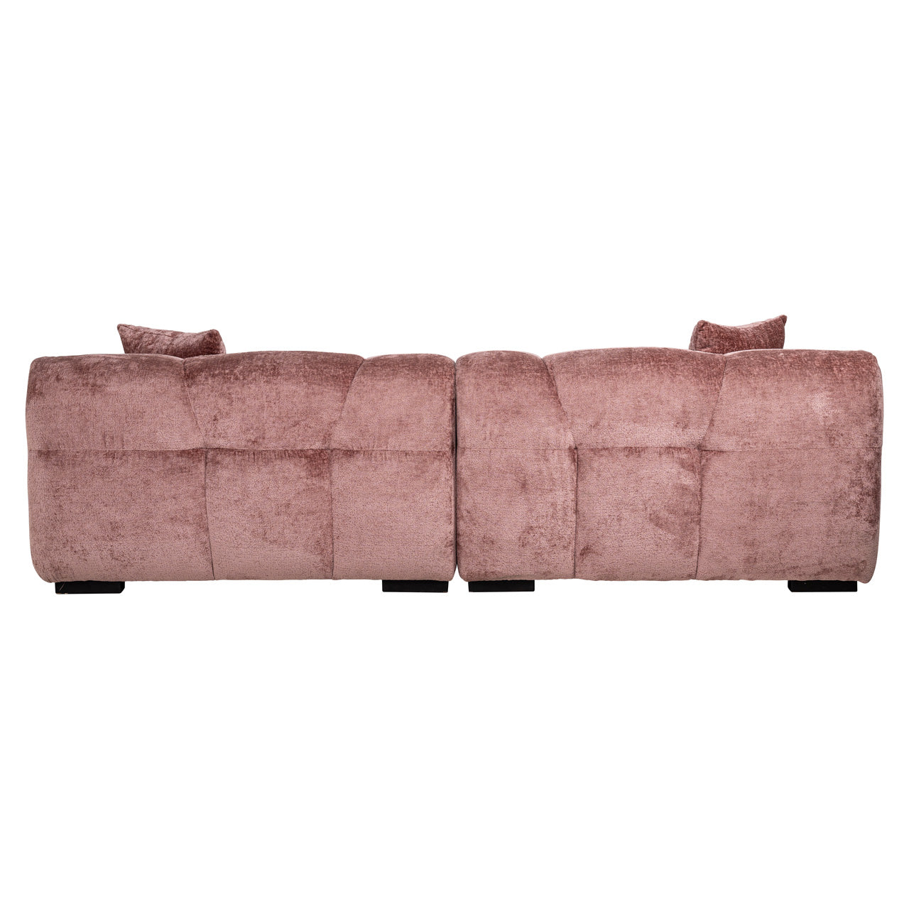 Dīvāns Charelle Richmond Interiors 74/258/106 cm Bergen 705 rose chenille - N1 Home
