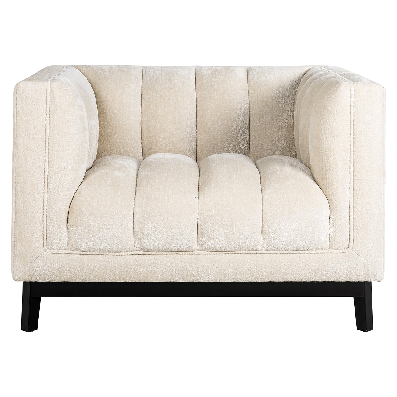 Atpūtas krēsls Beaudy Richmond Interiors 73/108/94 cm FR-Bergen 900 white chenille - N1 Home