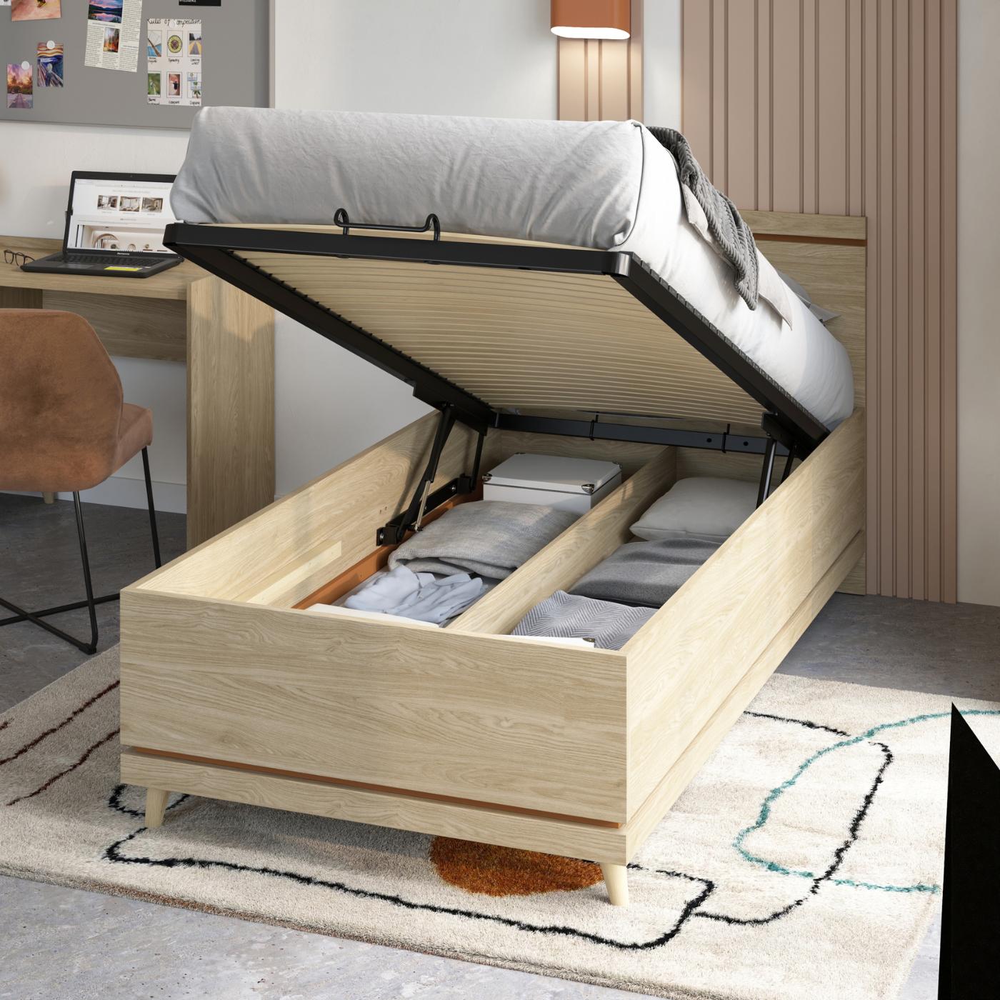 Skapis Skanija  105;165;185/100/207 cm ozols - N1 Home