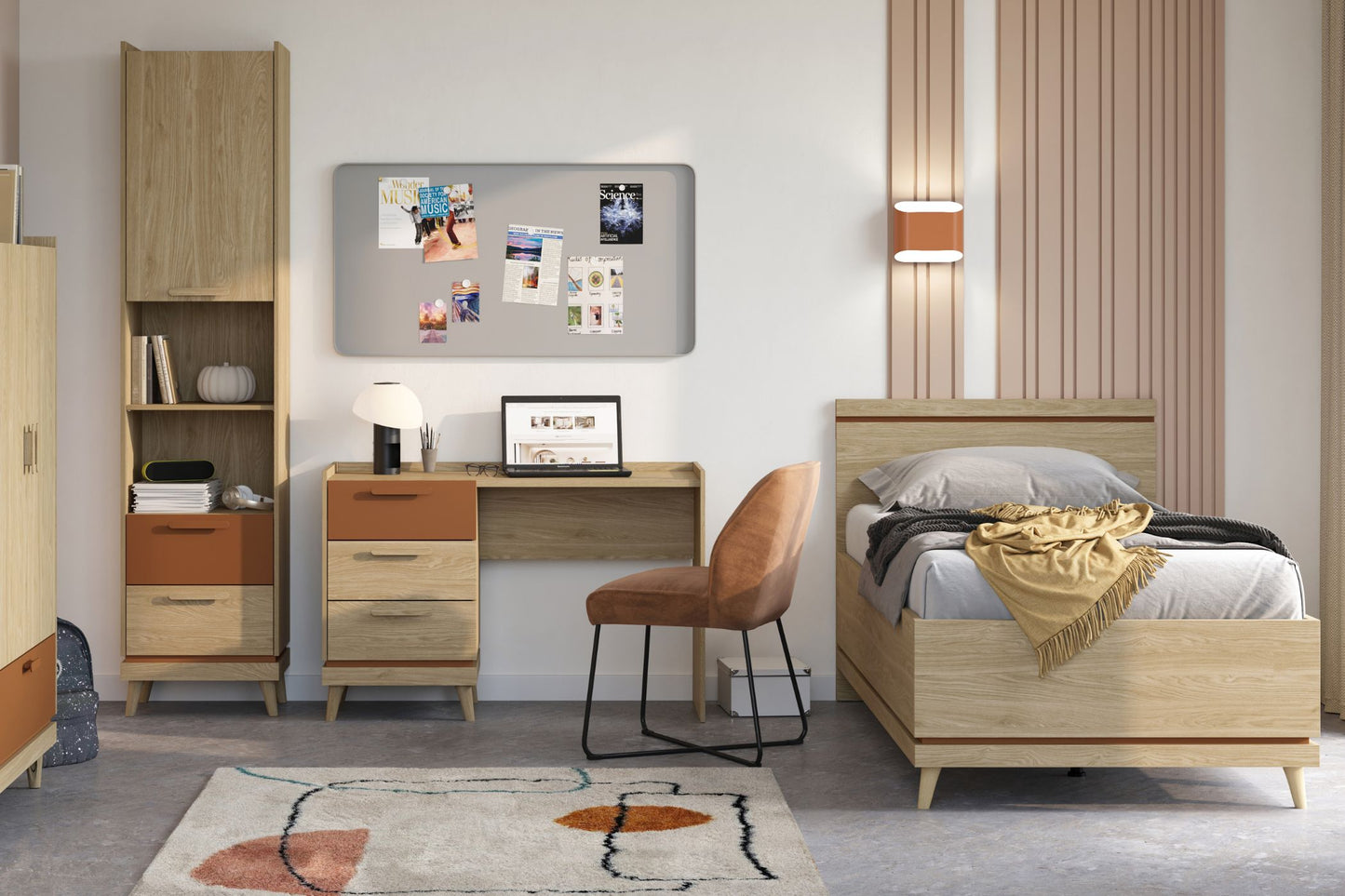 Galds Skanija 120/80/50 cm ozols - N1 Home