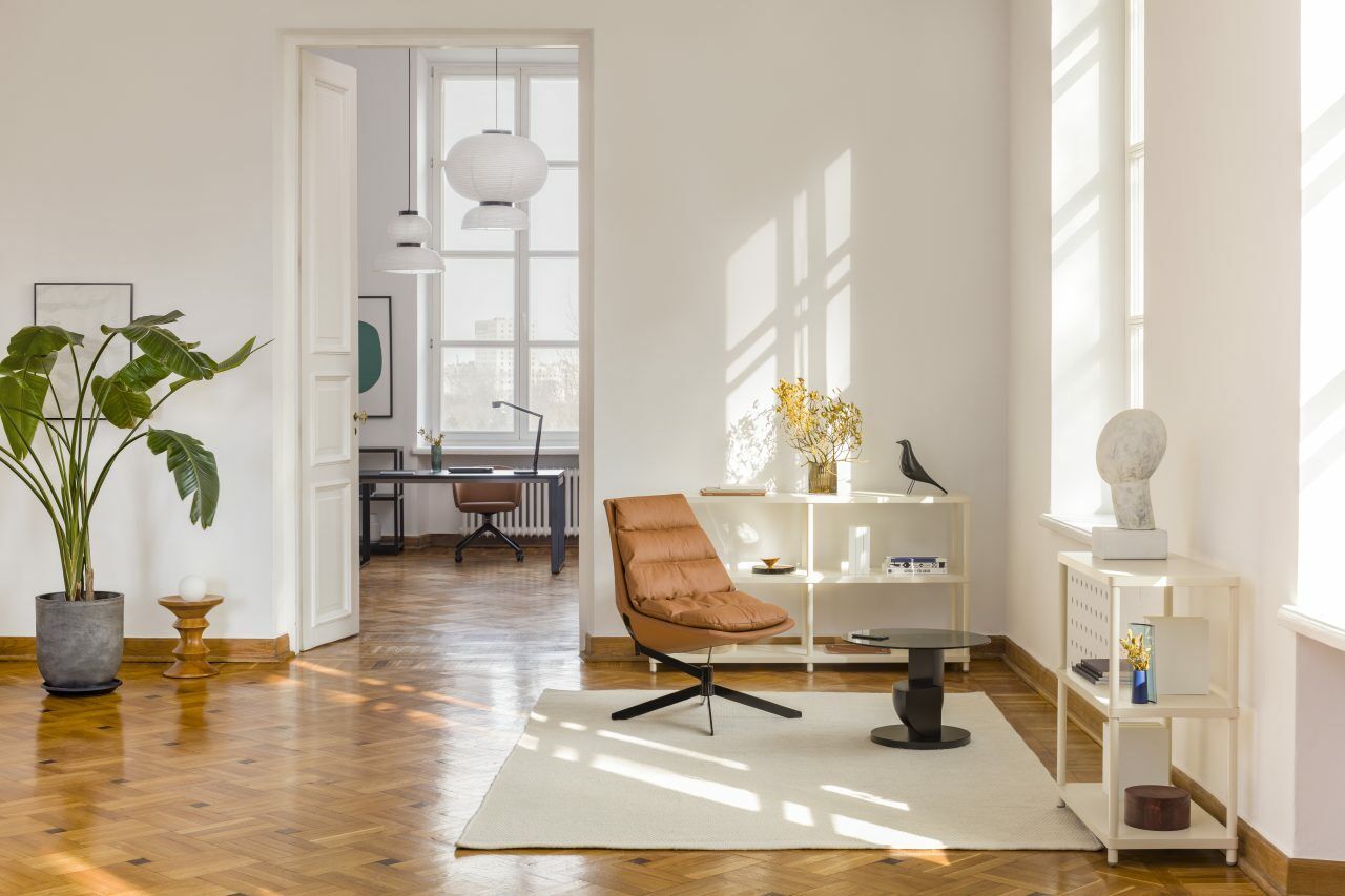 Krēsls Fafn āda 69/81/88 cm dzelts/dažādas polsterējuma krāsas - N1 Home