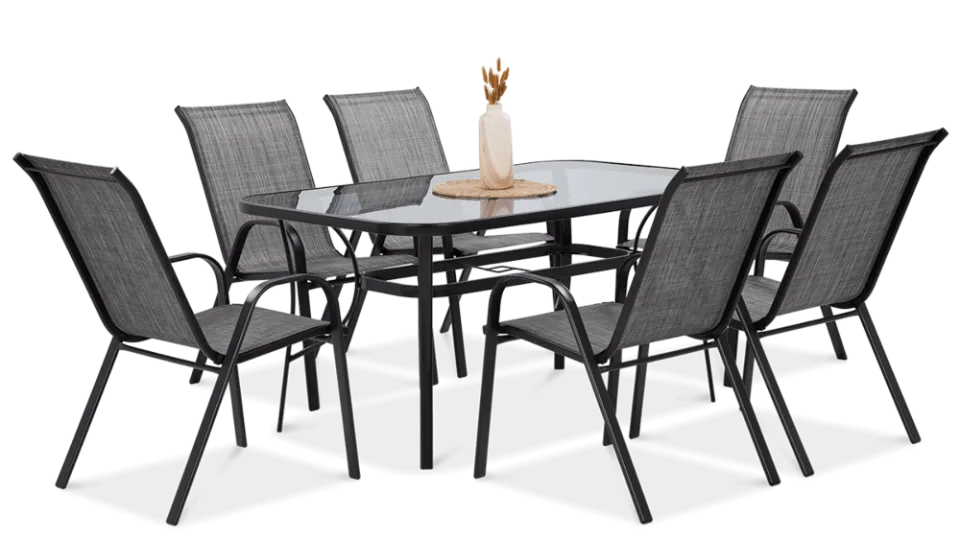 Dārza mēbeles Bologs gaiši pelēks - N1 Home