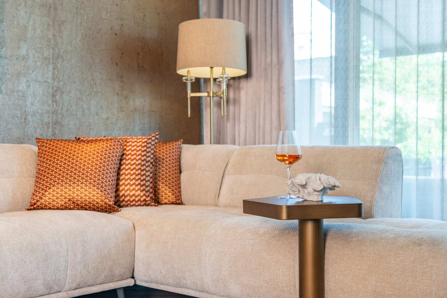 Spilvens Phyllisia Richmond Interiors 45x45 cm brique donna