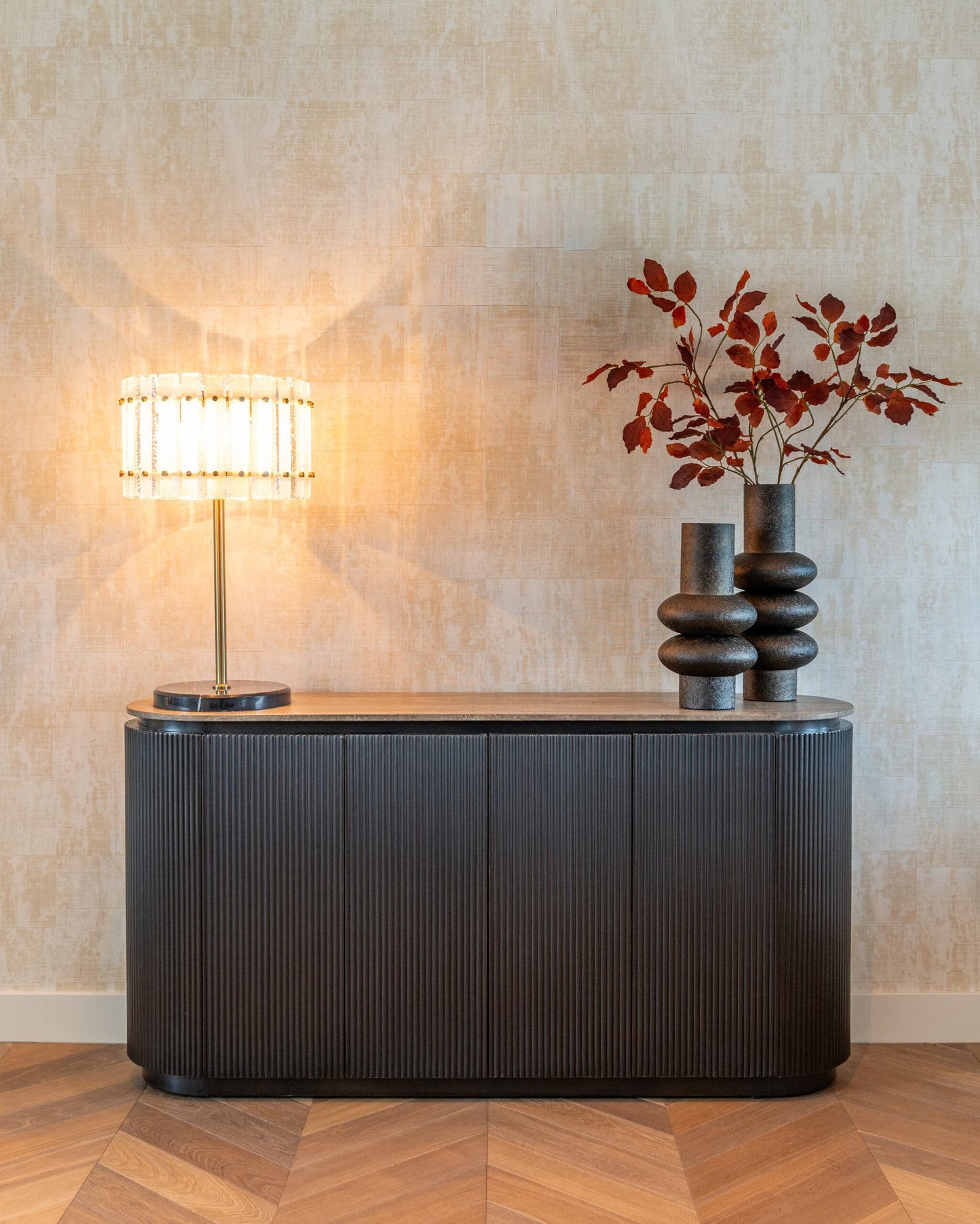 Galda lampa Felina Richmond Interiors 45/45/80 cm bronza